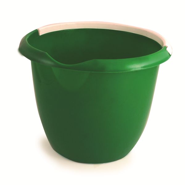 10L Plastic Green Bucket With Handle