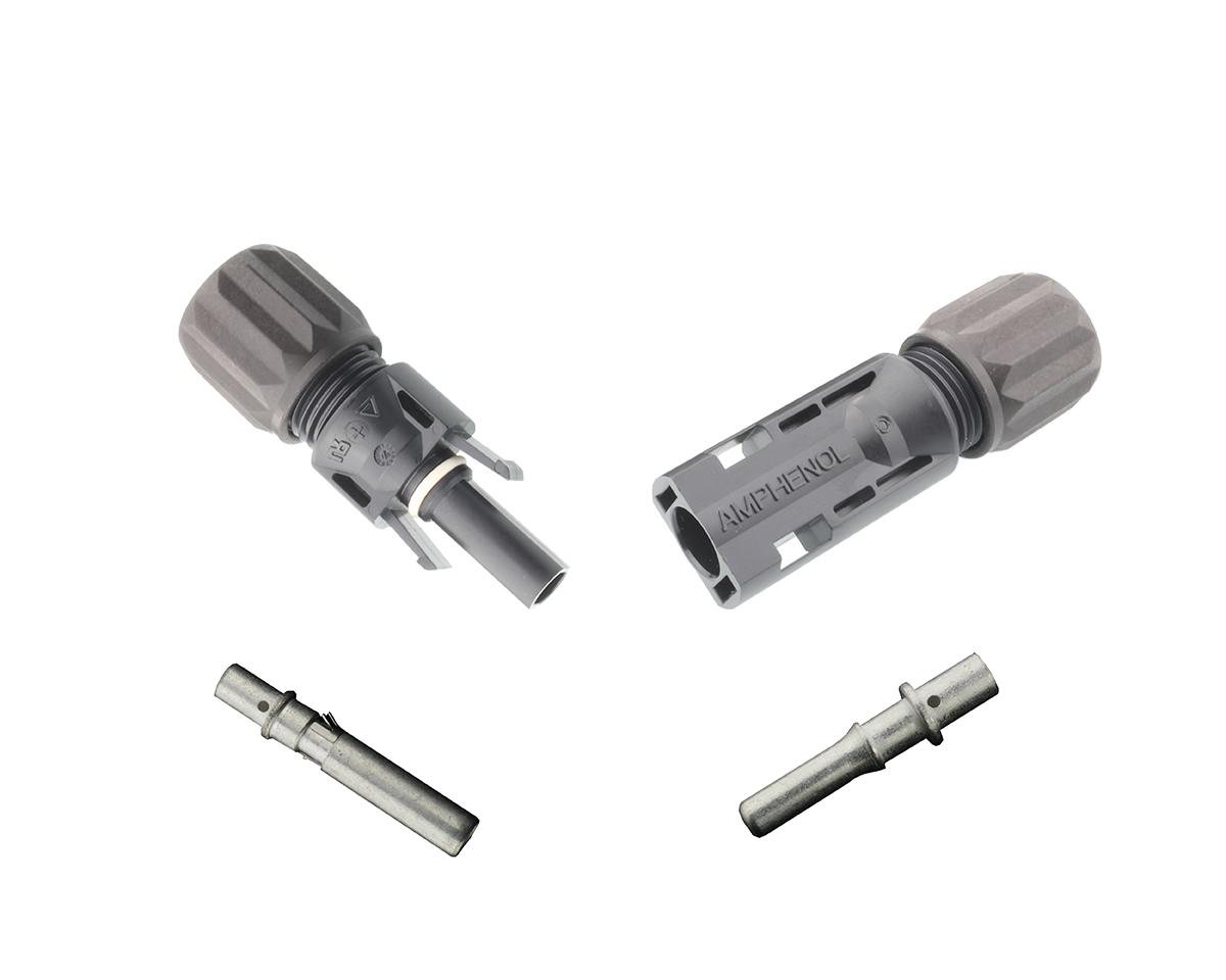 Amphenol Industrial H4 Series, Male, Cable Mount Solar Connector