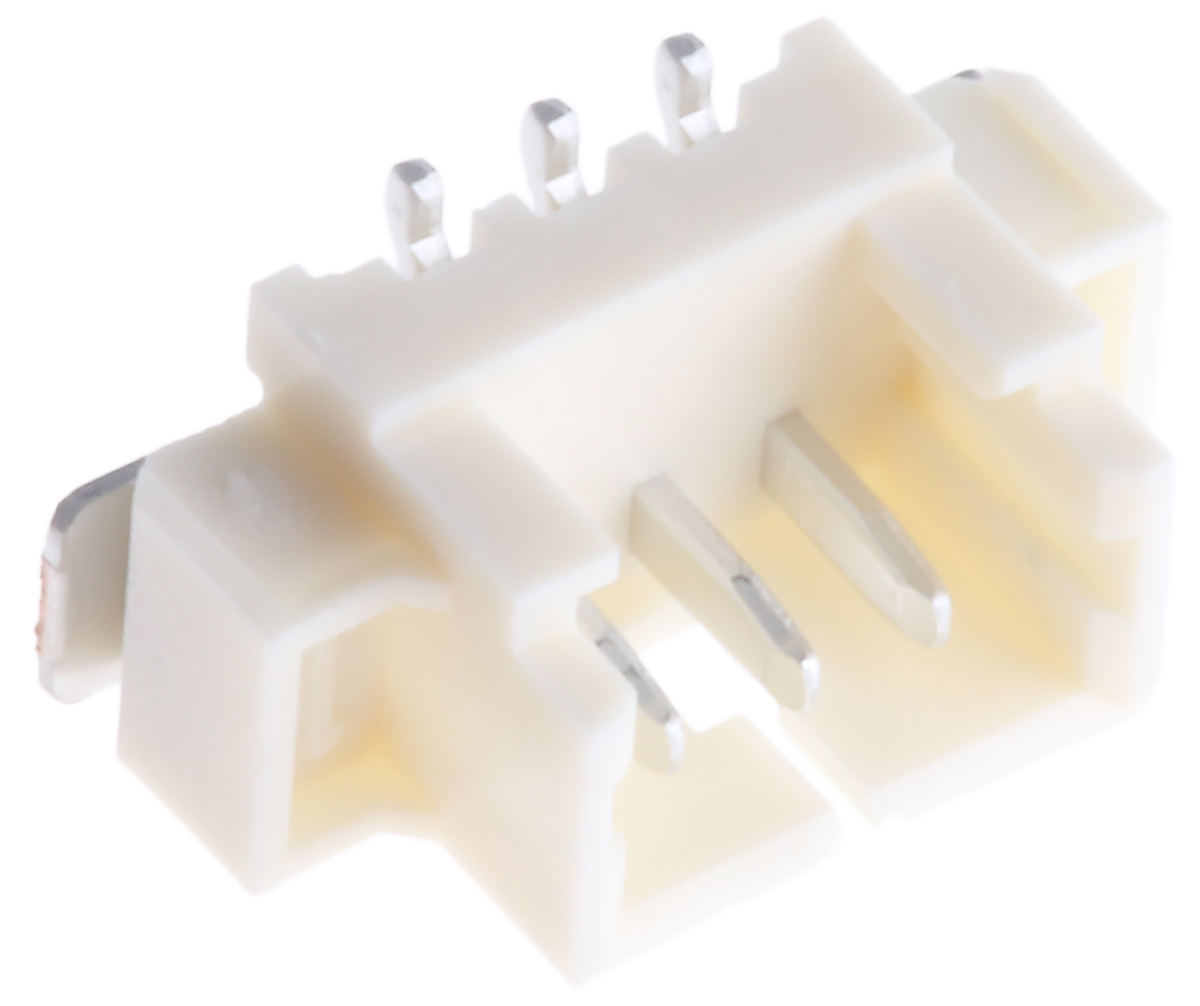 Molex PicoBlade Series Straight Surface PCB Header, 3 Contact(s), 1.25 mm Pitch, 1 Row, Shrouded