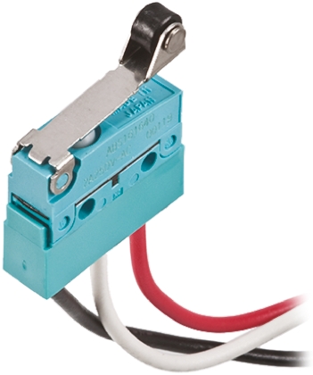 Panasonic Roller Lever Micro Switch, Pre-wired Terminal, 2 A @ 30 V dc, SP-CO, IP67