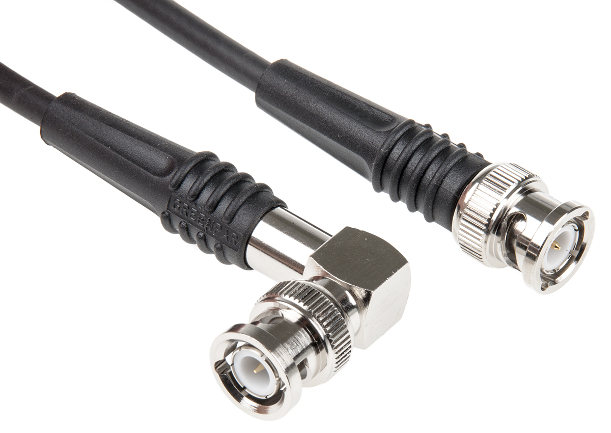 TE Connectivity 1337772 Series, 1.5 m, RG58 Coaxial, Terminated 50 Ω