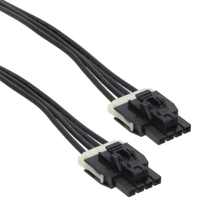 Molex 4 Way Female Nano-Fit to 4 Way Female Nano-Fit Wire to Board Cable, 300mm