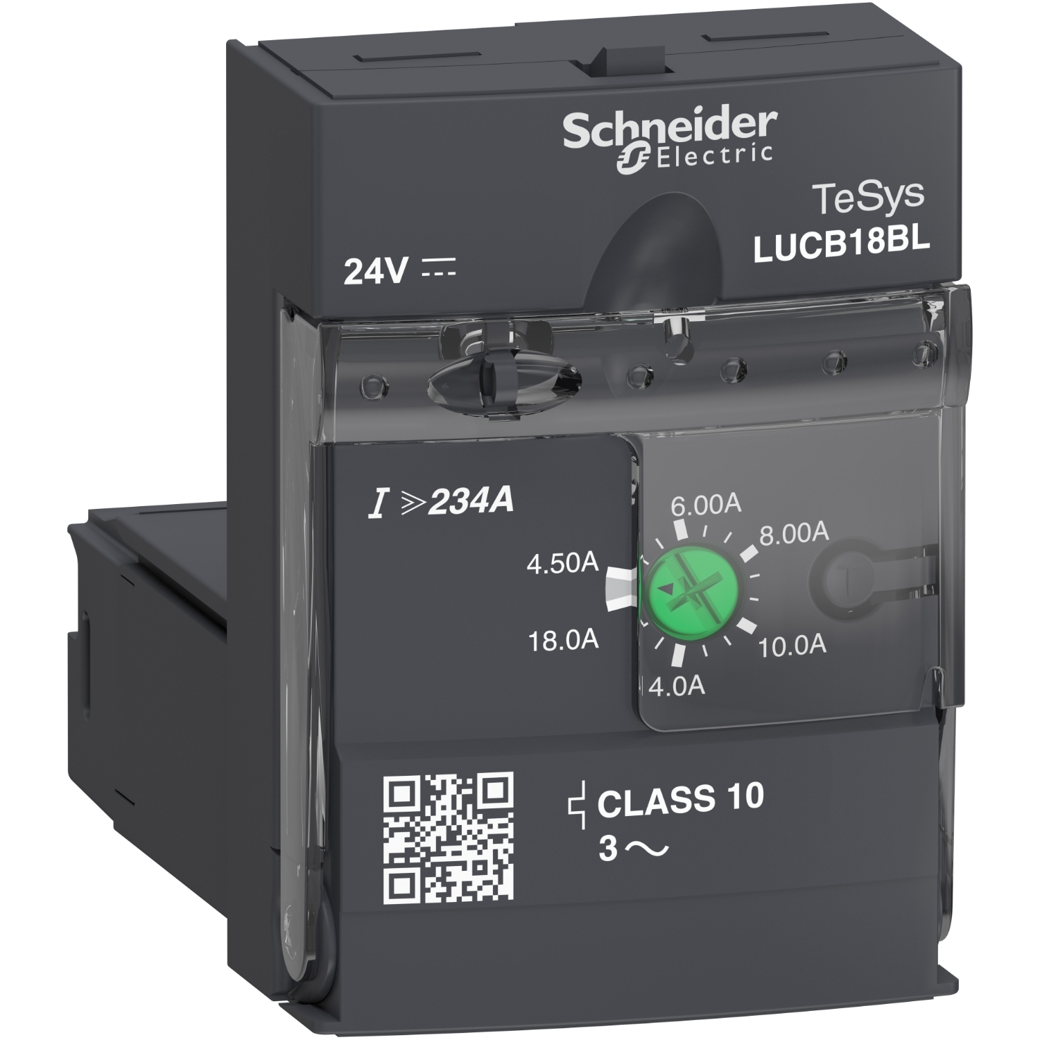 Schneider Electric TeSys Advanced Motor Starter, 7.5 kW, 690 V ac, 3 Phase, IP20, 4.5 → 18 A