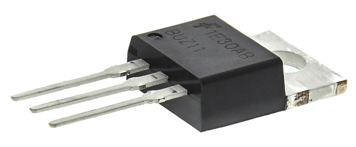 onsemi BUZ11 Type N-Channel MOSFET, 30 A, 50 V Enhancement, 3-Pin TO-220 BUZ11-NR4941