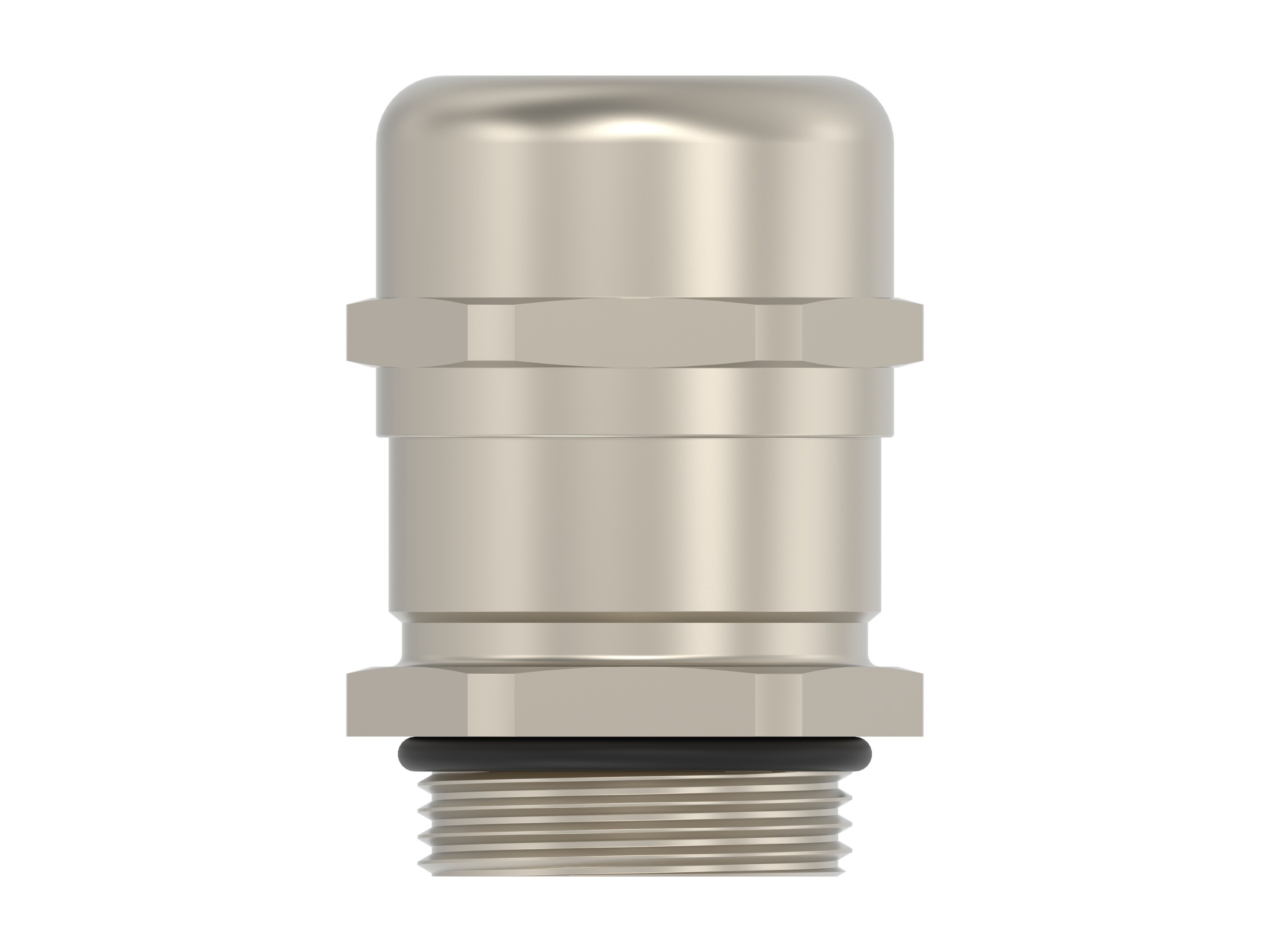 Entrelec 1SNG Series Brass Brass, CR, NBR Cable Gland, M25 Thread, 13mm min., 18mm max., IP66, IP68