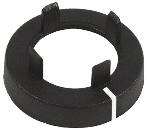 Sifam 11.5mm Black Nut Cover, N111-BLK