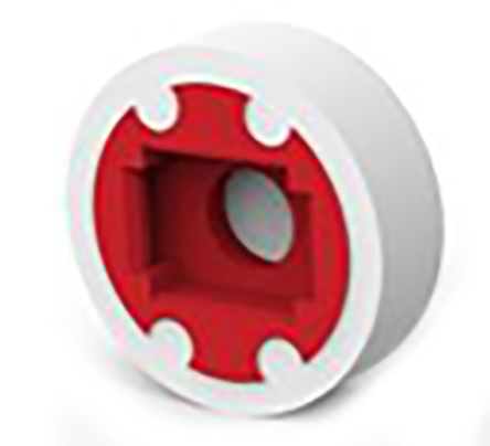 TE Connectivity Red Tactile Switch Cap for Illuminated Tactile Switch, 2311402-3