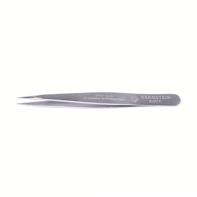 Bernstein 85 mm, Stainless Steel, Short, Tweezer