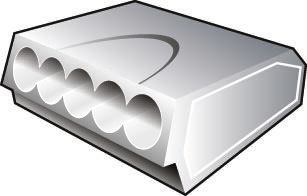 HellermannTyton, HelaCon Plus Wire Splice Connector 1.0 → 2.5 mm²