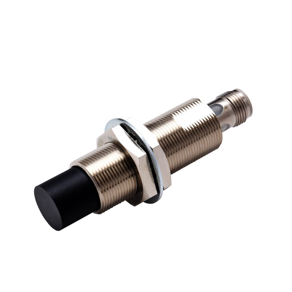 Omron Inductive Threaded Barrel Proximity Sensor, M18, 30 mm Detection, PNP NO, 10 → 30 V dc