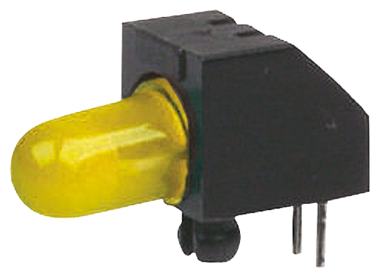 Marl 125-511-04, Yellow Right Angle PCB LED Indicator, Through Hole 2.1 V