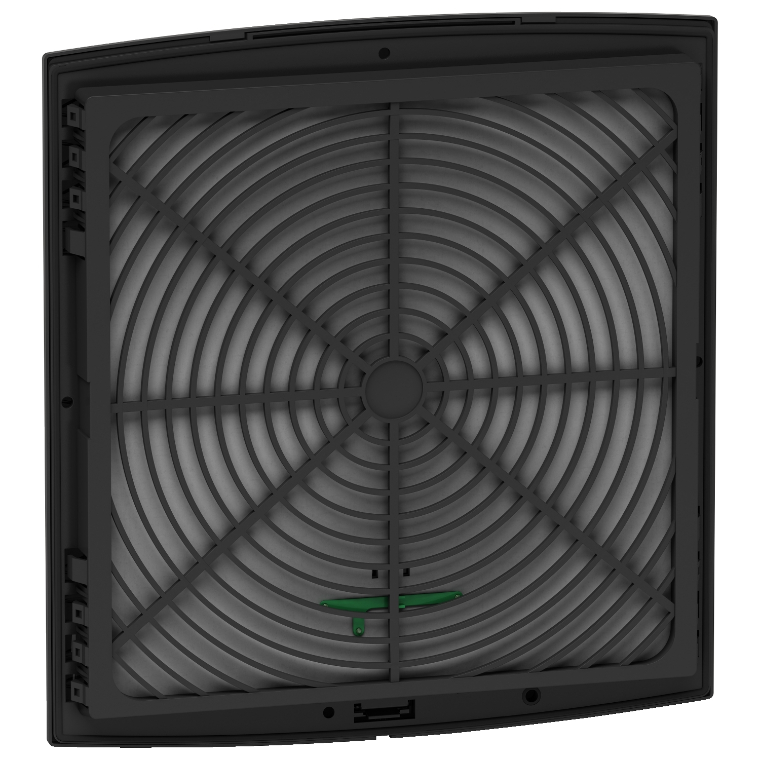 Schneider Electric Black Injected Thermoplastic (ASA PC) Vent Grille, 137 x 117 x 13mm