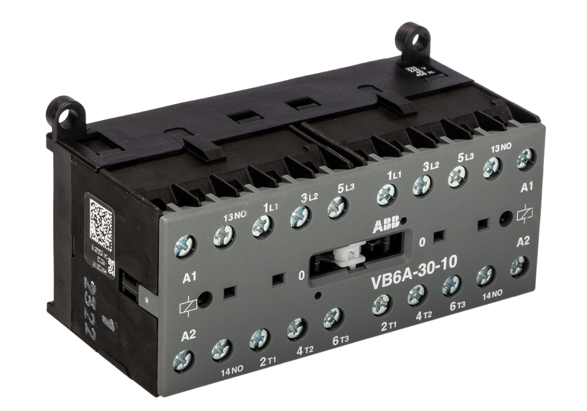 ABB VB6A-30-10 Contactor, 240 V Coil, 3-Pole, 20 A, 4 kW, 3NO