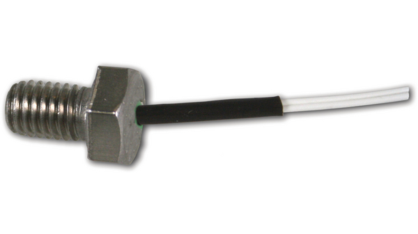 Variohm Group PT100 RTD Sensor, 8mm Dia, 17mm Long, 2 Wire, ± (0.3 K + 0.005 x