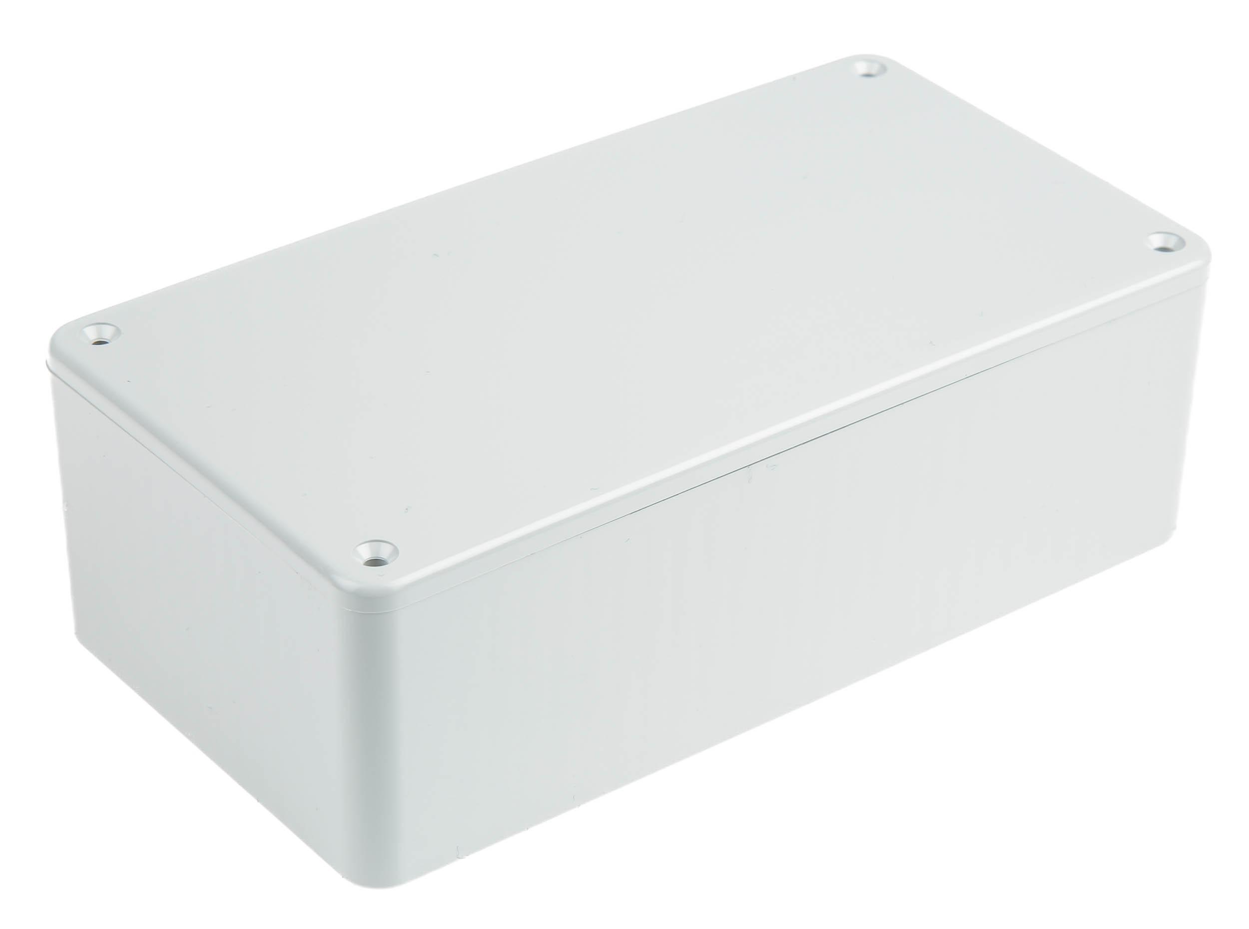 CAMDENBOSS 2000 Series Grey ABS Enclosure, IP54, Grey Lid, 112 x 62 x 31mm
