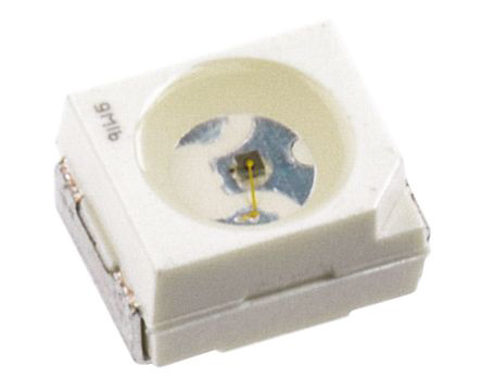 Vishay2.4 V Green LED PLCC 2  SMD, VLMC3100-GS08