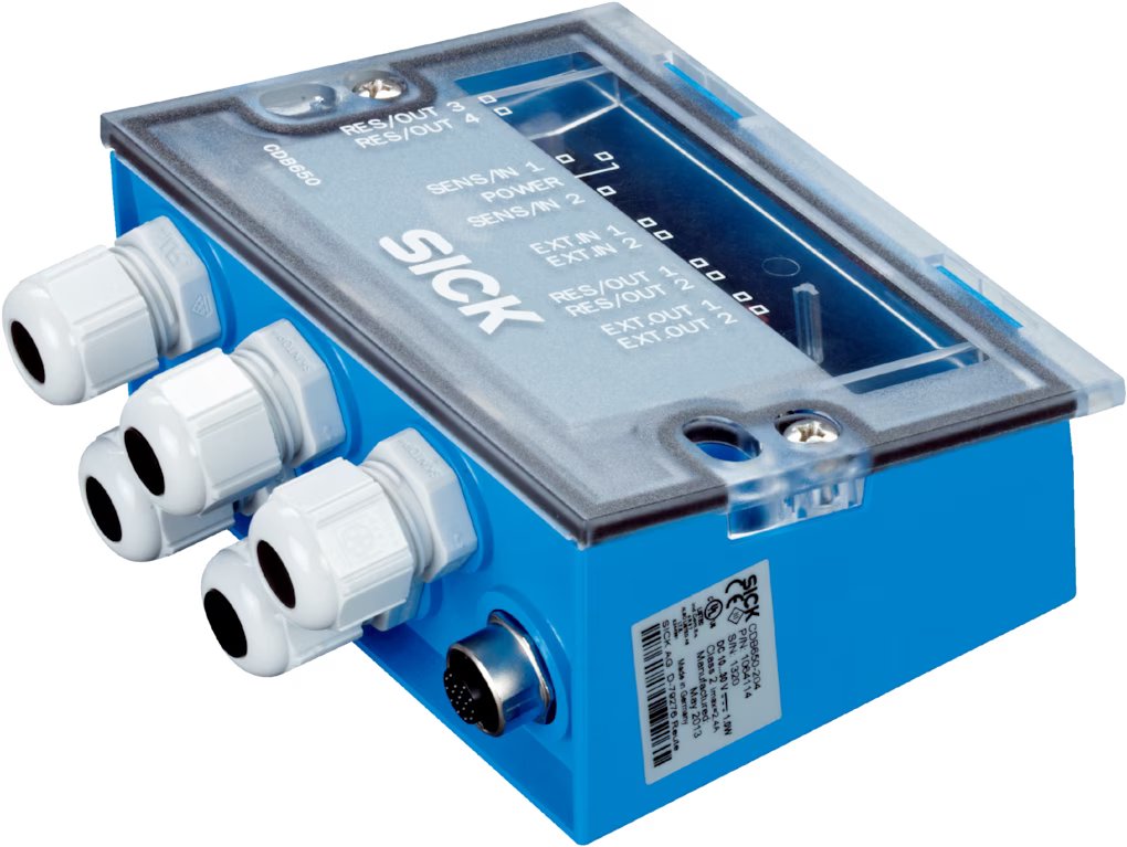 SICK CDB650 Series I/O module, M12, 5 way, 5 port