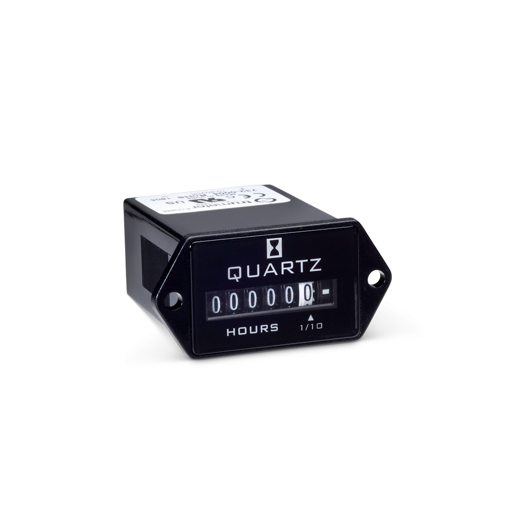 Trumeter 732 Hour Meter, 6 Digit Analogue, 10 → 80 V dc