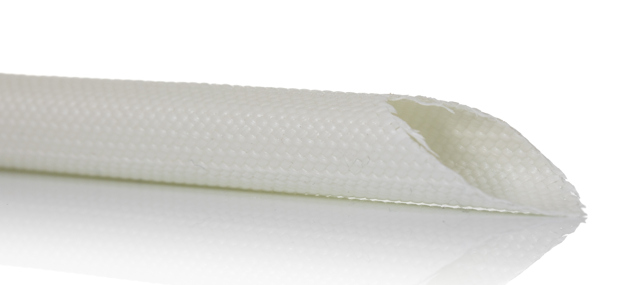 RS PRO Braided Fibreglass Natural Cable Sleeve, 6mm Diameter, 5m Length