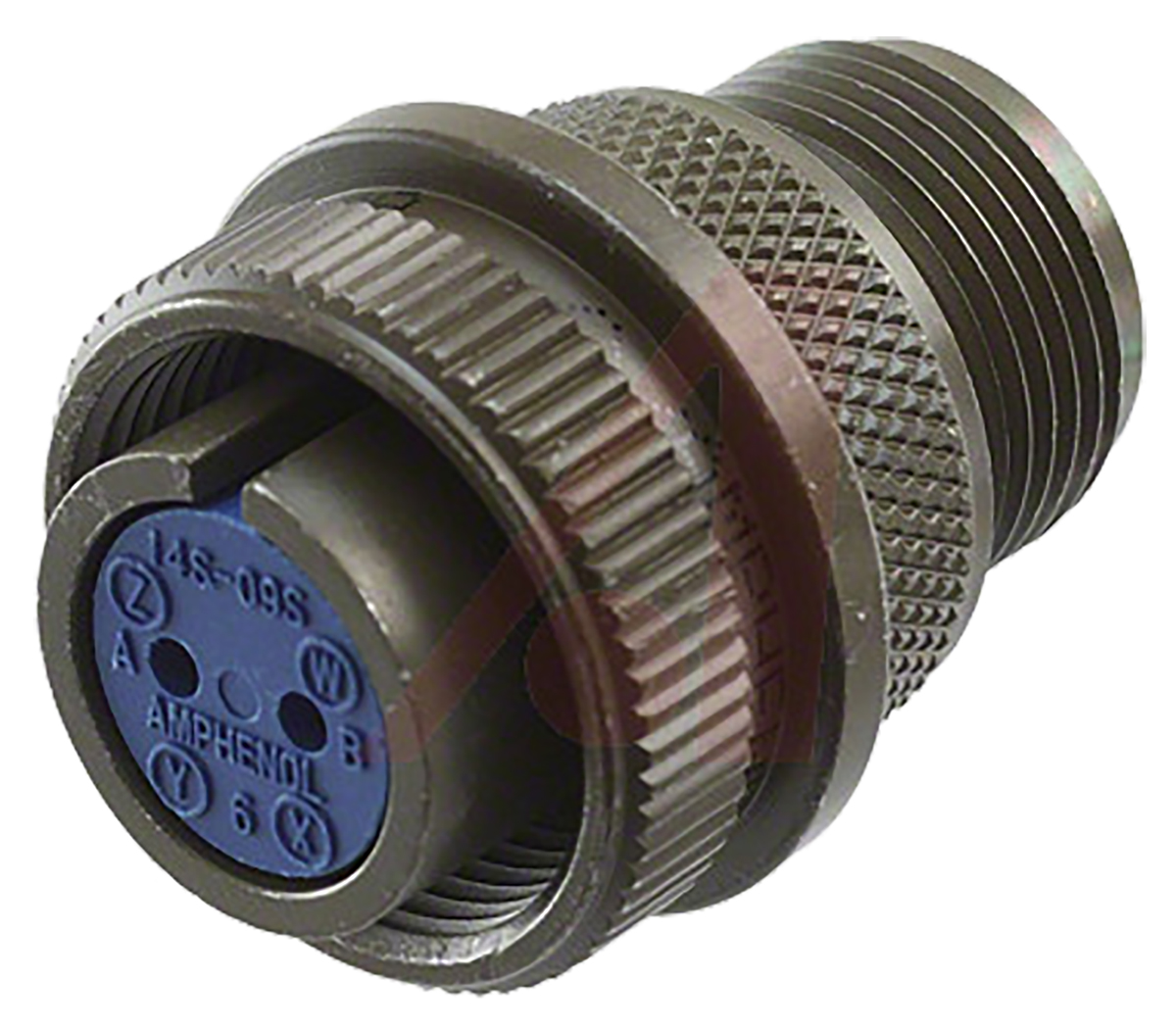Amphenol Industrial, 97 2 Way MIL Spec Circular Connector Plug,Shell Size 10SL