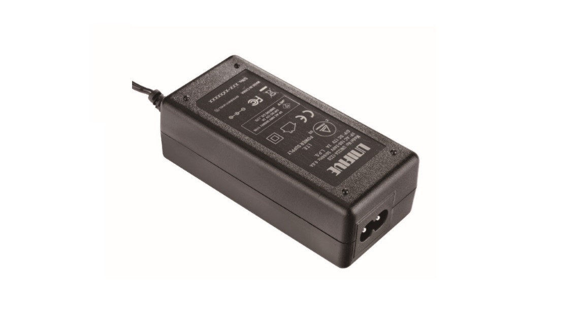 Unifive 24W Power Brick AC/DC Adapter 24V dc Output, 1A Output