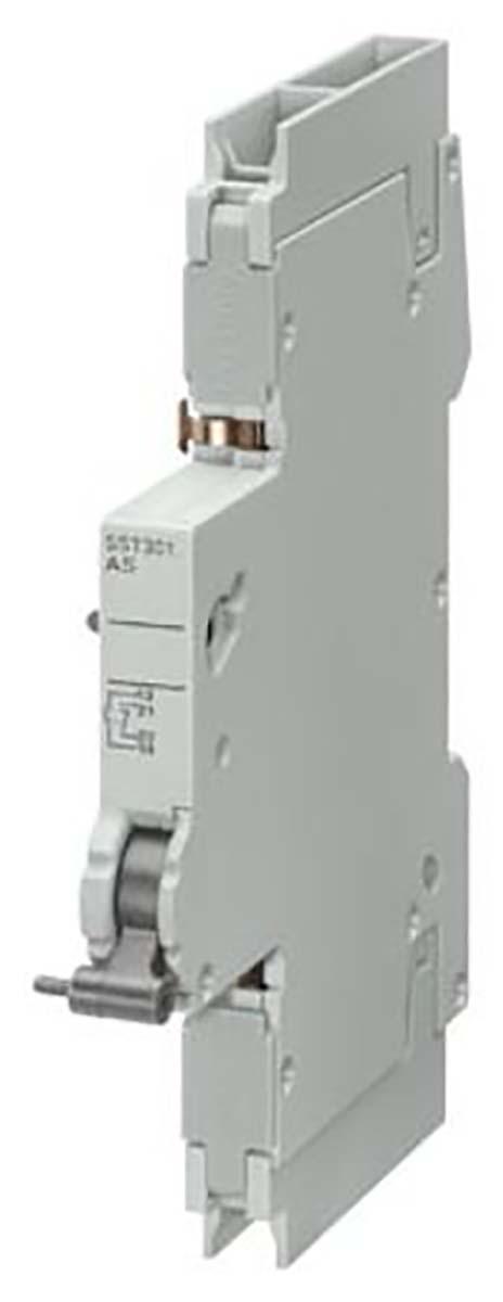 Siemens Auxiliary Contact, 2 Contact, 1NC + 1NO, DIN Rail Mount, SENTRON 5ST3
