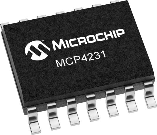 MCP4231-103E/SL, Digital Potentiometer 128-Position Linear SPI 14 Pin, SOIC