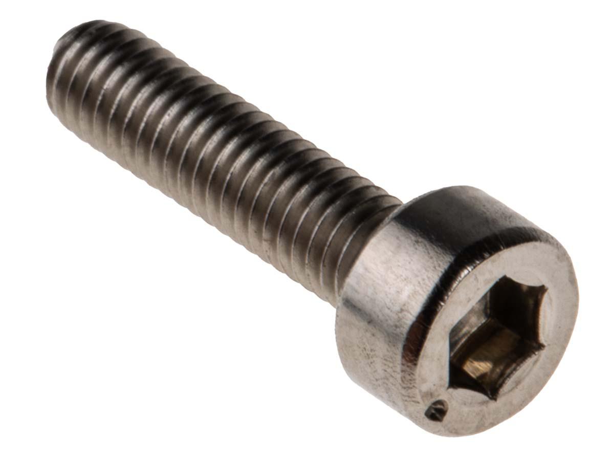 RS PRO Stainless Steel Hex Socket Cap Screw, DIN 912, M3 x 12mm