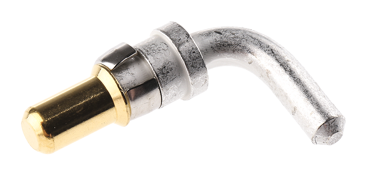FCT from Molex, 173112 Series, Male Solder D-Sub Connector Power Contact, Gold over Nickel Coaxial