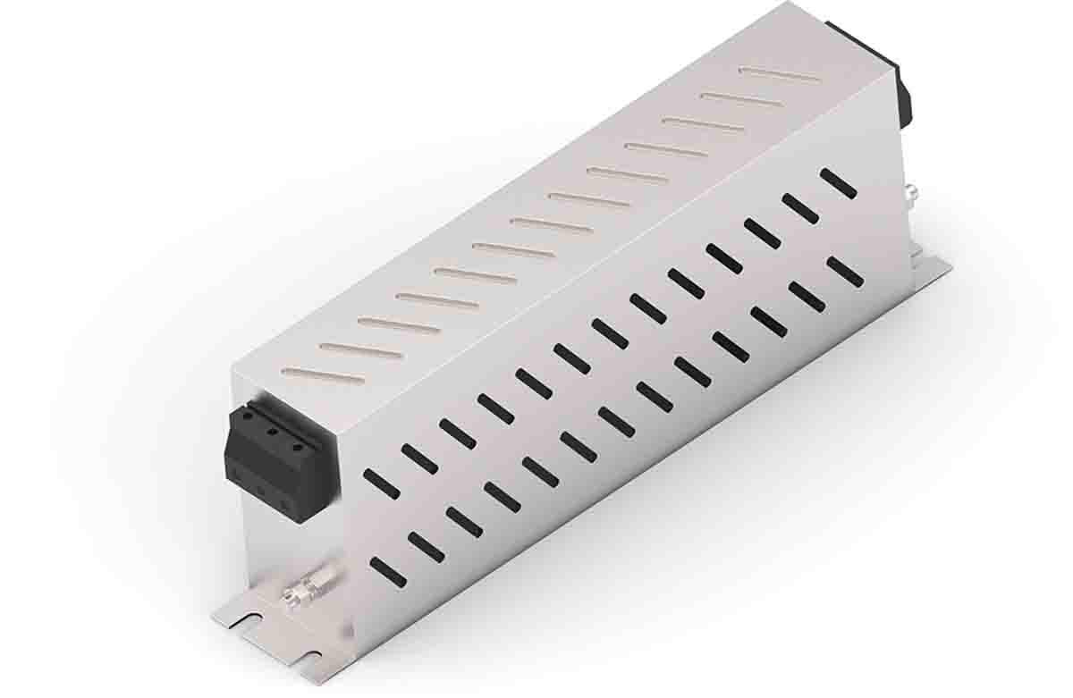 TE Connectivity, KEM-BS 16A 440 V ac 50 → 60Hz, Chassis Mount EMI Filter, Terminal Block 3 Phase