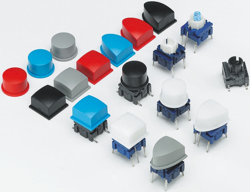 MEC Black Modular Switch Cap for Use with 3F Series Right Angle Push Button Switch