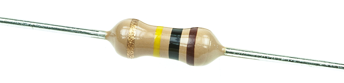 TE Connectivity 100kΩ Carbon Film Resistor 0.33W ±5% CFR25J100K