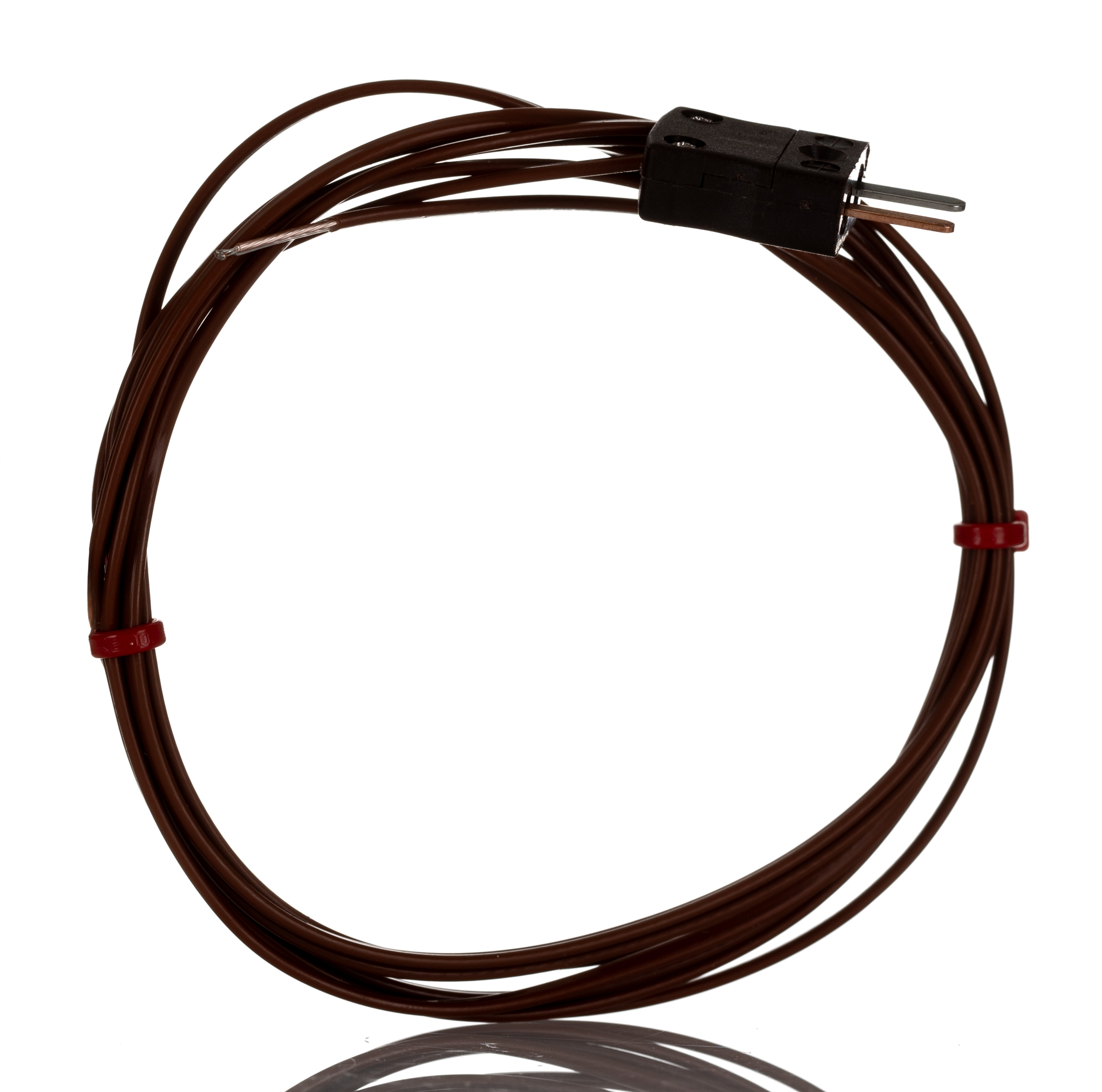 RS PRO Type T Hermetically Sealed Thermocouple 2m Length, 7/0.2mm Diameter, -75°C → +260°C