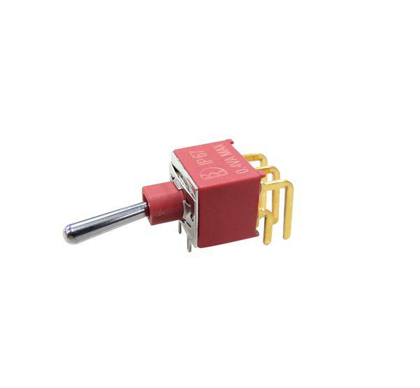RS PRO Toggle Switch, Through Hole Mount, On-Off-On, SPDT, Through Hole Terminal
