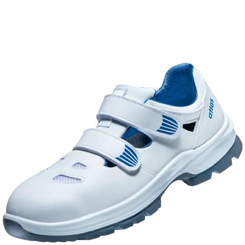 Atlas Safety Shoes CL 46 Unisex White Safety Shoes, UK 8.5, EU 41