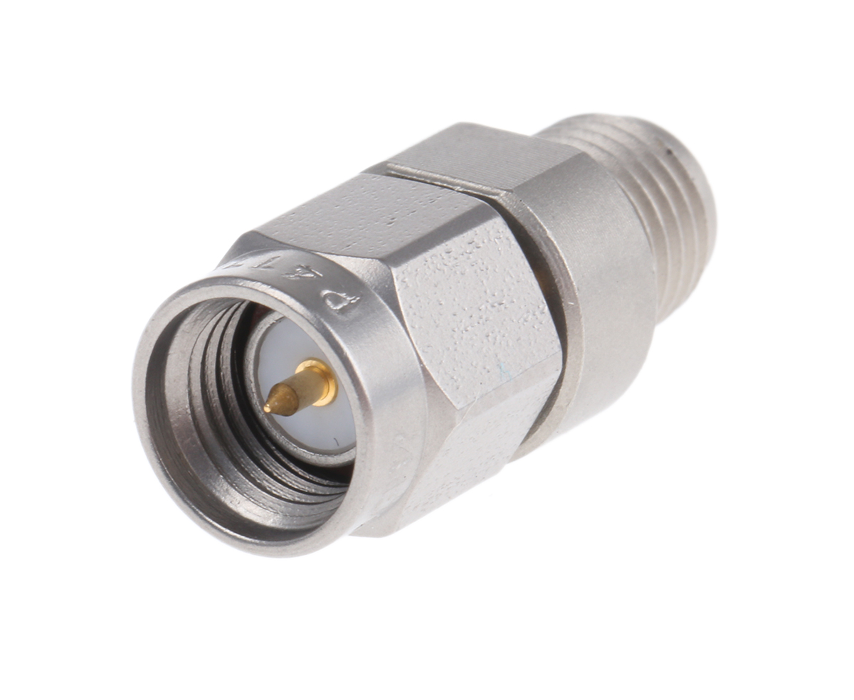 Radiall 50Ω RF Attenuator Straight SMA Connector SMA Plug to Socket 20dB, Operating Frequency 18GHz
