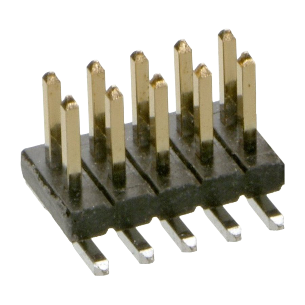 HARWIN Archer M50 Series Right Angle Surface Pin Header, 10 Contact(s), 1.27 mm Pitch, 2 Row, Unshrouded