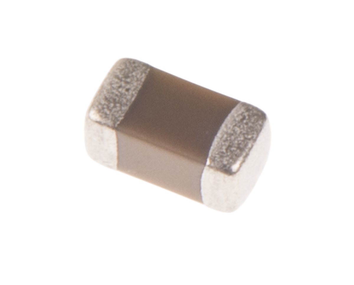 Murata 100nF Multilayer Ceramic Capacitor MLCC, 50V dc V, ±10% , SMD