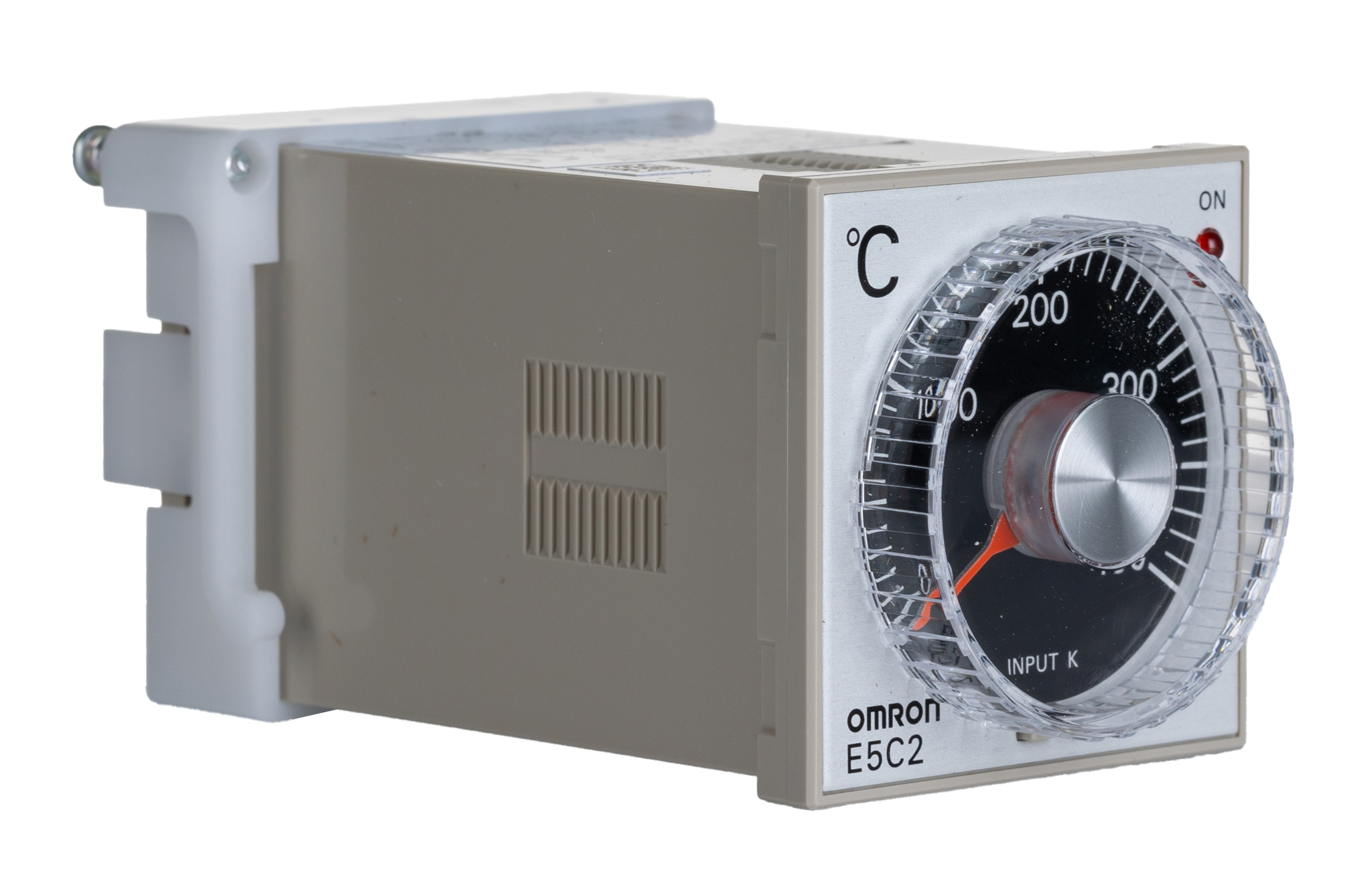 Omron E5C2 Panel Mount, Din-Rail Removable Socket On/Off Temperature Controller, 48 x 48mm Relay, 100 → 240 V ac Supply