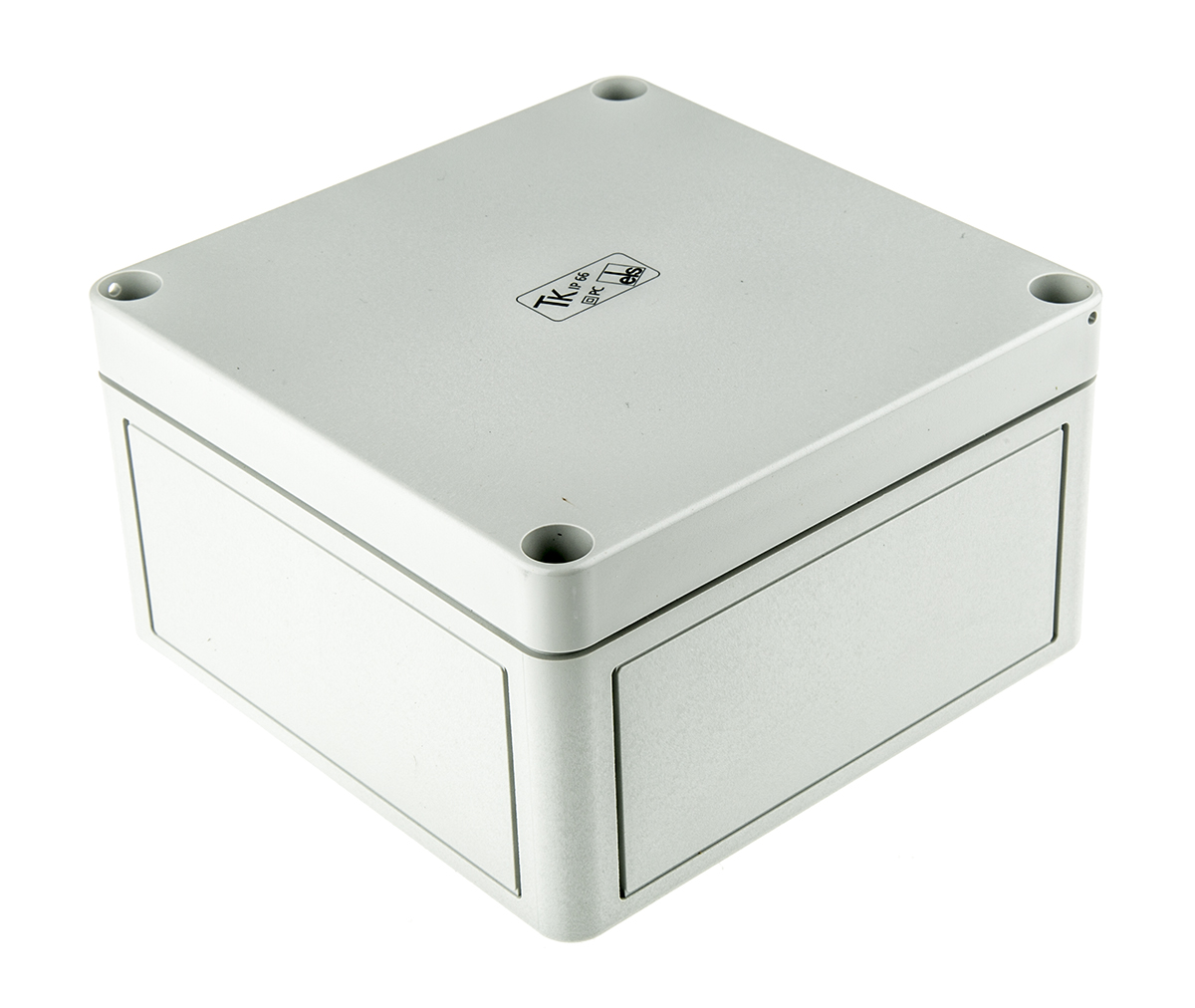Spelsberg TK PC Series Grey Polycarbonate Enclosure, IP66, Grey Lid, 130 x 130 x 75mm