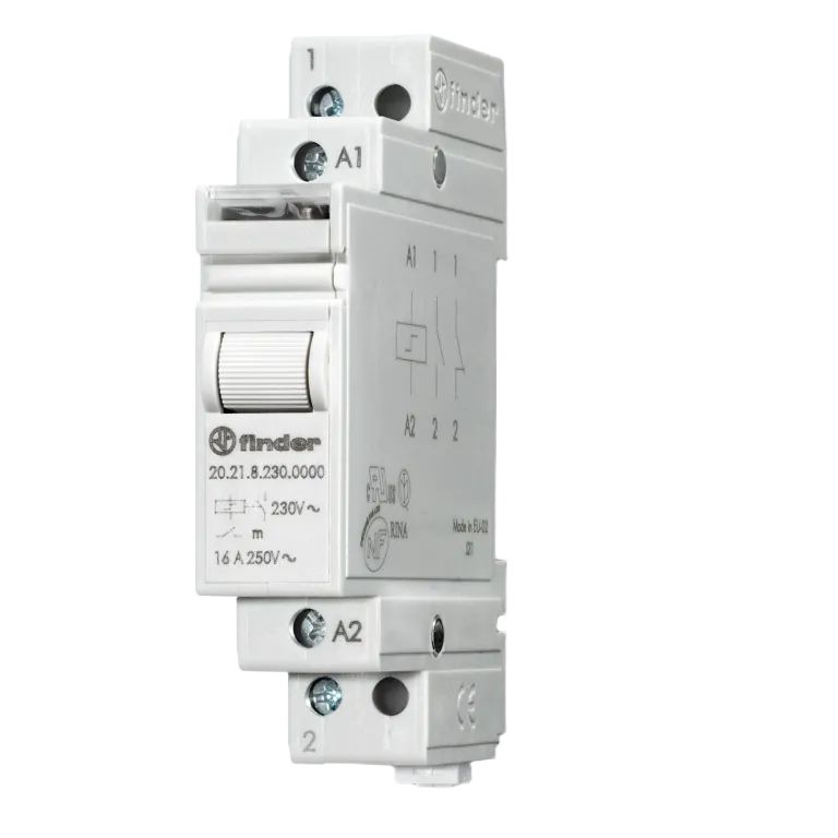 Finder DIN Rail Modular Step Relay, 24V Coil, 16A Switching Current, SPST