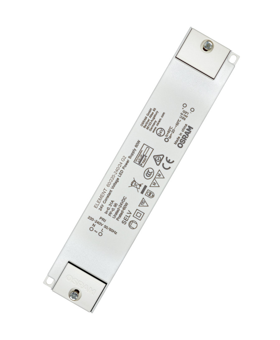 Osram LED Driver, 24V Output, 60W Output, 25A Output, Constant Voltage