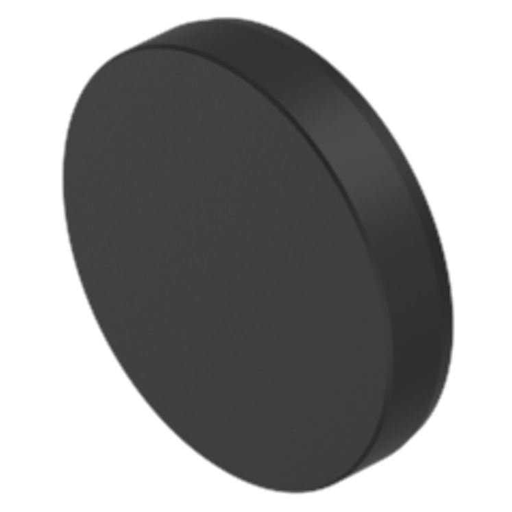 Indicator Lens Round Style, Black, 23.7 diameter