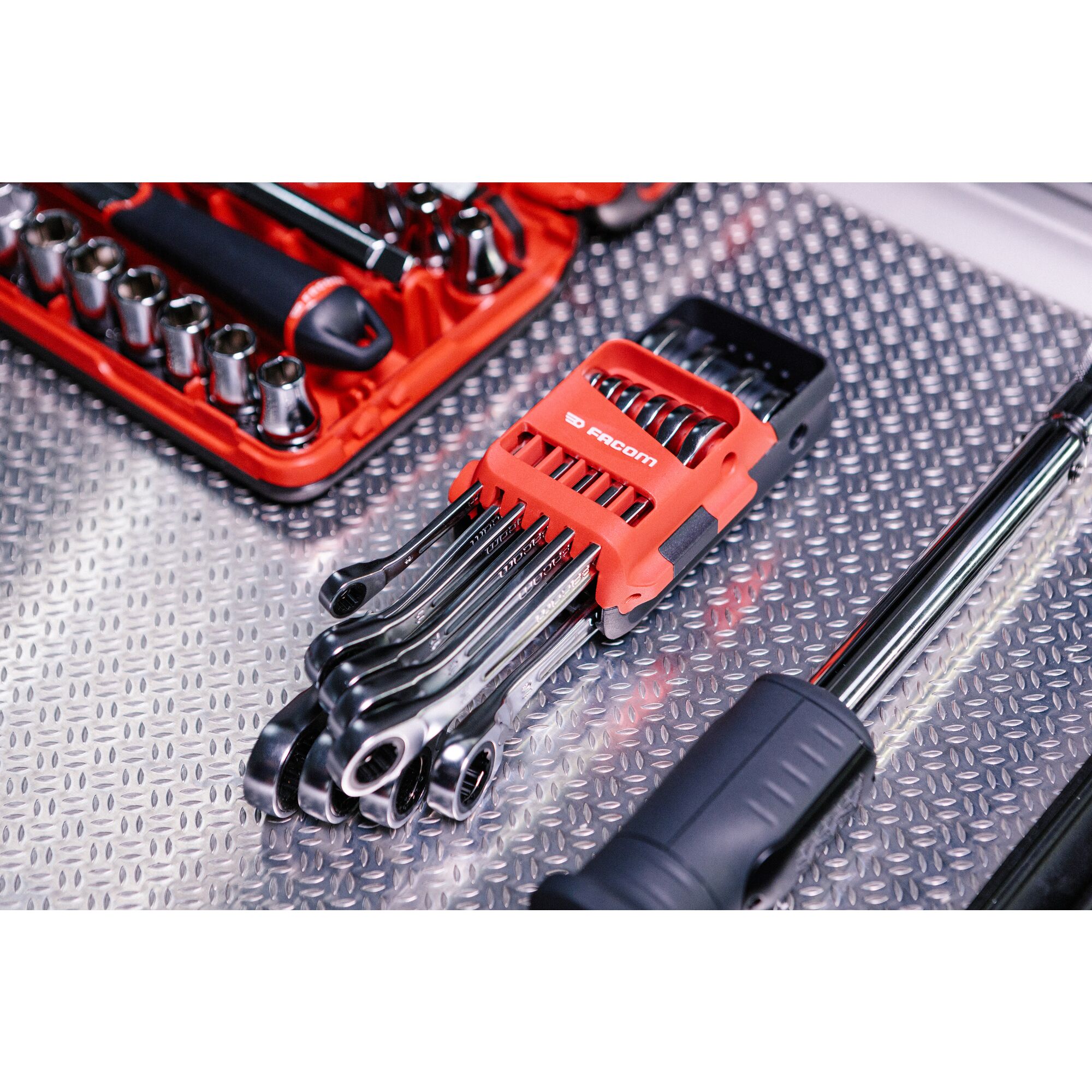 Facom 467BR Series 10-Piece Spanner Set, 8 → 19 mm