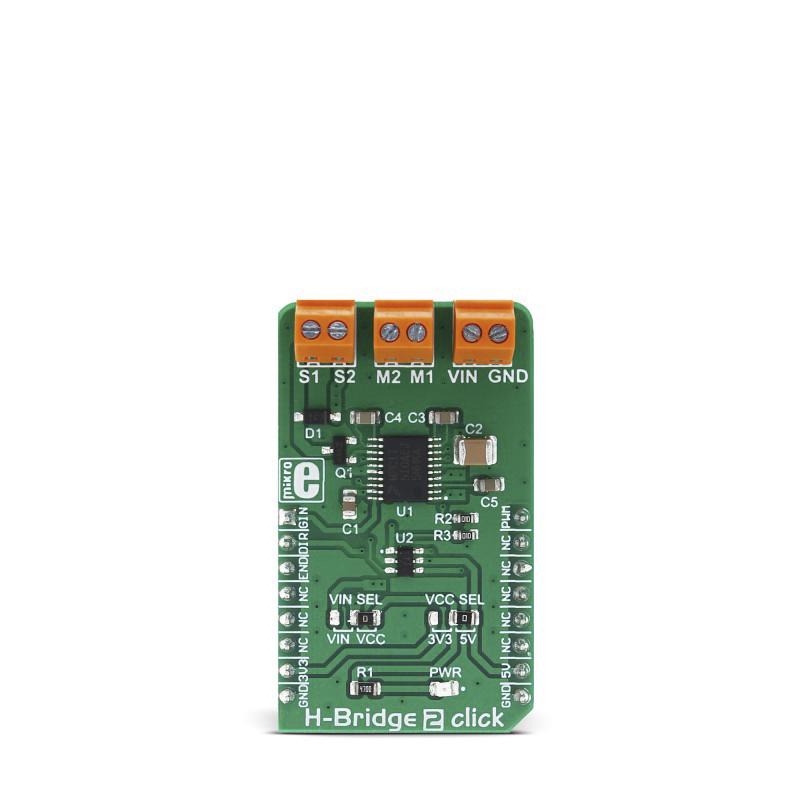 MikroElektronika H-Bridge 2 Click Board Half-Bridge Driver for MPC17510 for Mechanised Toys, Prototype Robots, Motor