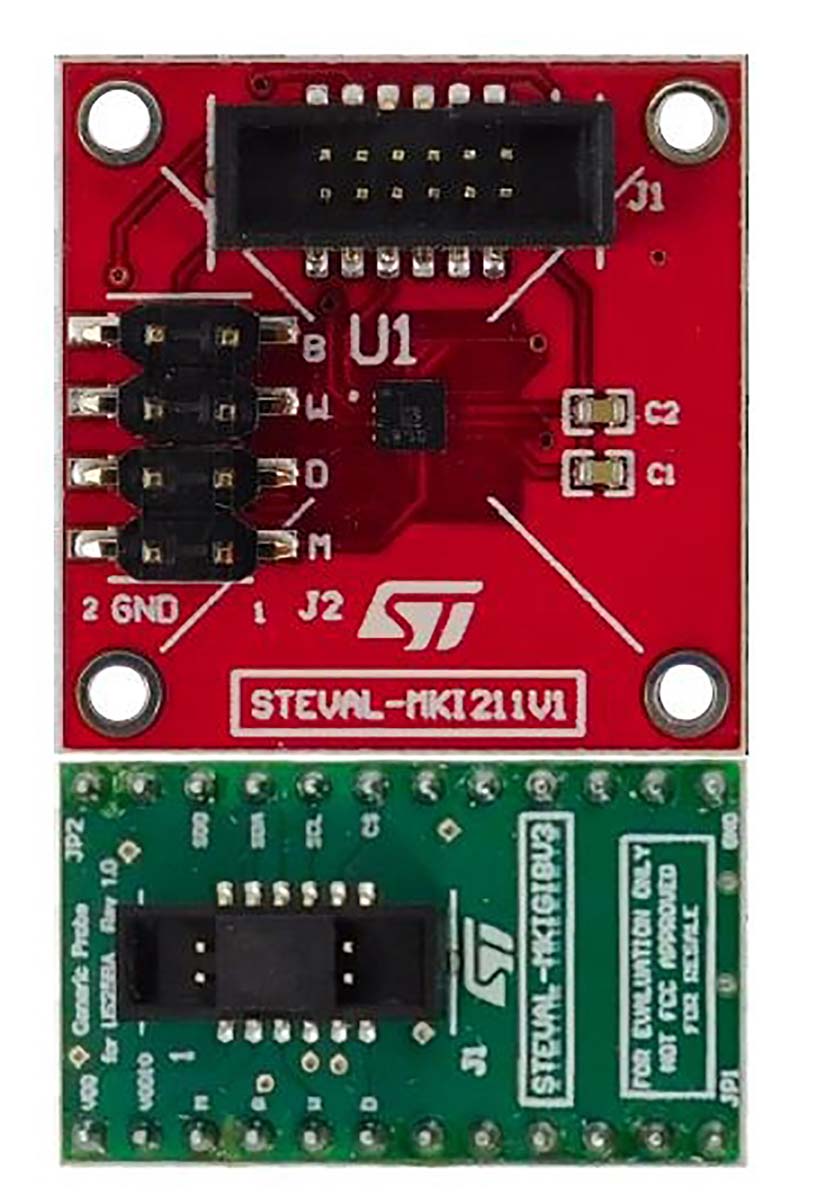 STMicroelectronics 3D Digital Accelerometer Sensor Kit Based on LIS25BA Accelerometer Evaluation Kit for