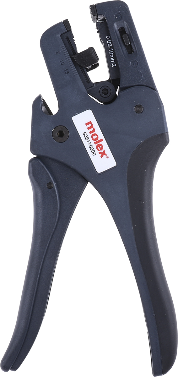 Molex 207129 Series Wire Stripper, 123 mm Overall