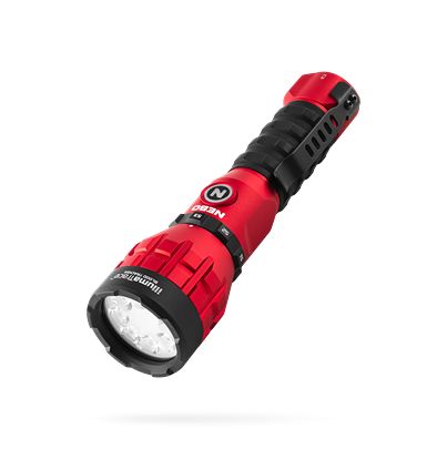 NEBO LED Torch Black, Red - Rechargeable 170 lm, 7.48 in