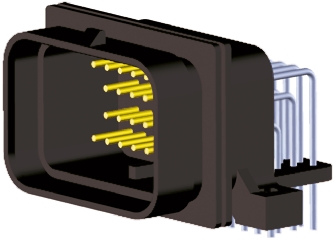TE Connectivity, SUPERSEAL Automotive Connector Socket Through Hole 34 Way, Solder Termination 6437288-1