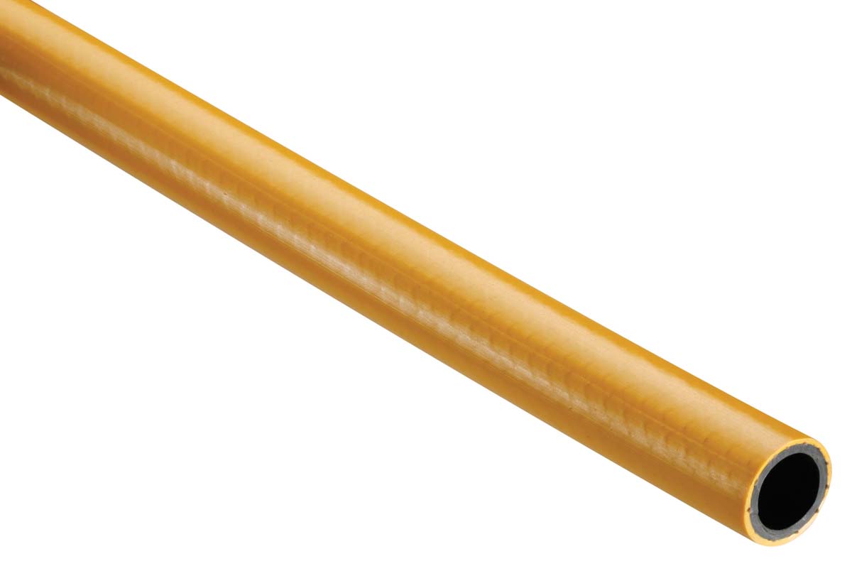 RS PRO PVC, Hose Pipe, 12.5mm ID, 17.5mm OD, Yellow, 25m